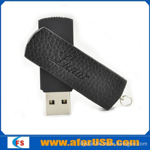 Leather 4gb 8gb 16g usb flash drive with high quality